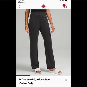 Brand new Softstreme High Rose Pant - size 6